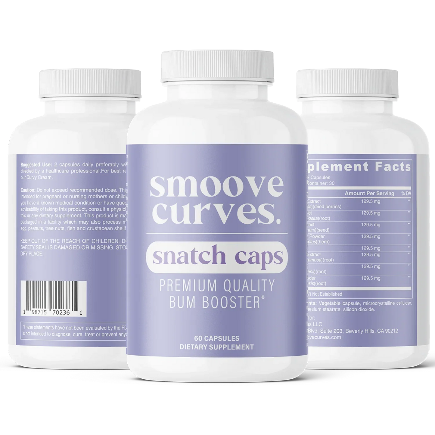 Snatch Caps Bum Booster - Smoove Curves