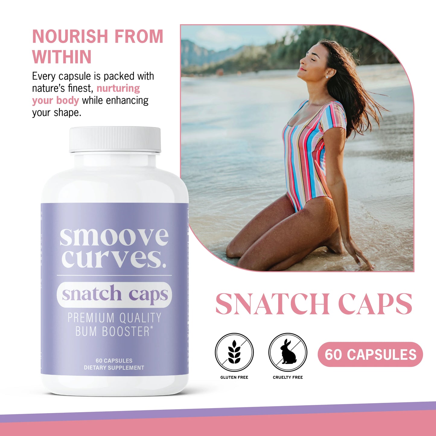 Snatch Caps Bum Booster - Smoove Curves